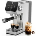 thumbnail image 1 of LINKChef Espresso Machine 20 Bar, Rapid Cold Brew, Professional Espresso Maker with Milk Frother Steam Wand, 1 of 10