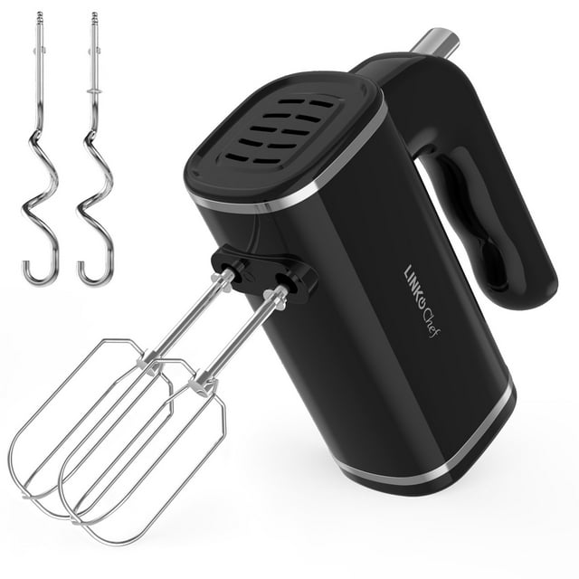 LINKChef Hand Mixer, 450w Turbo Electric Handheld Mixer, 5 Speed