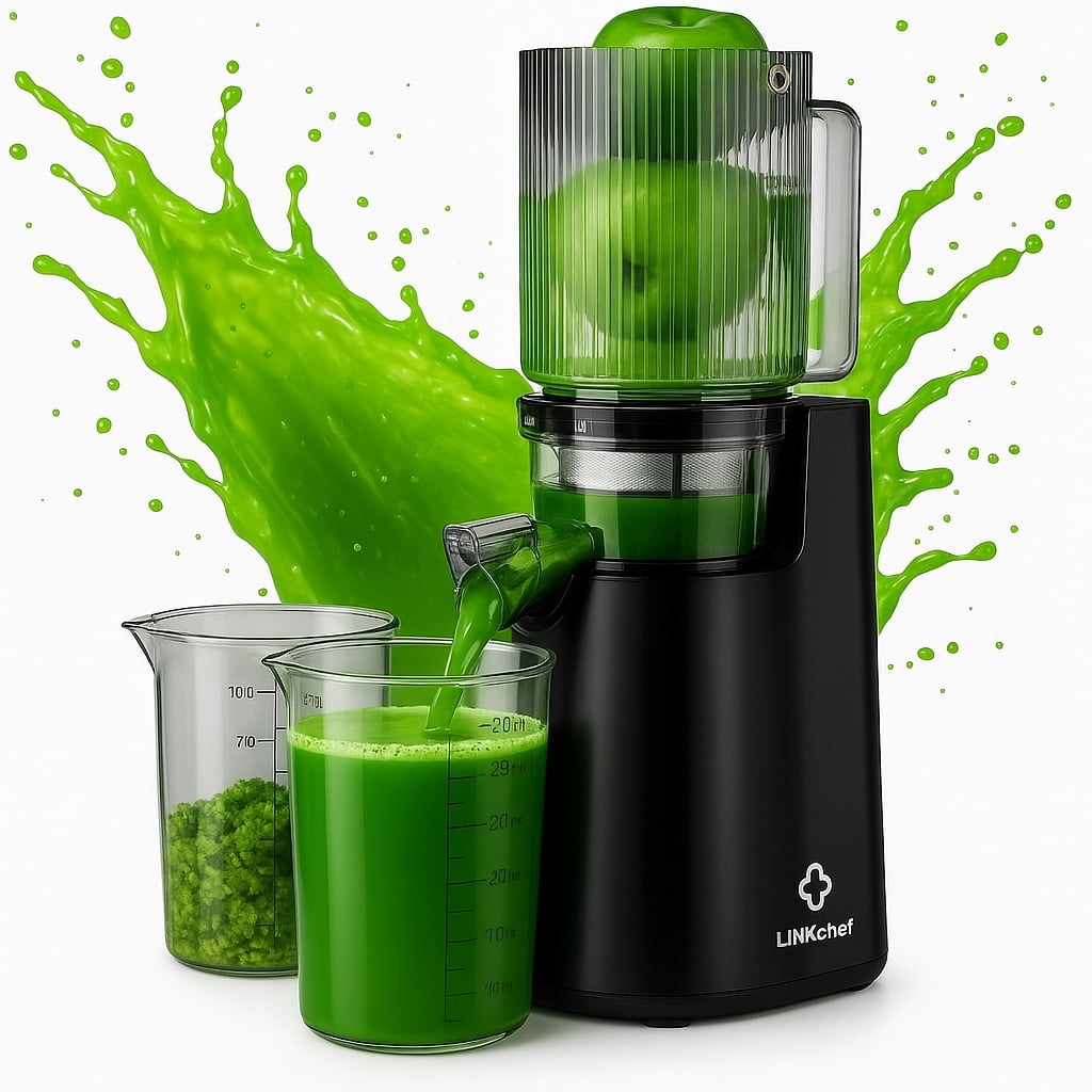 LINKChef Juicer Machine, Slow Masticating with Liberia Ubuy