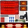 LINKITOM New Submersible LED YPF5 Trailer Light Kit, Super Bright Fully