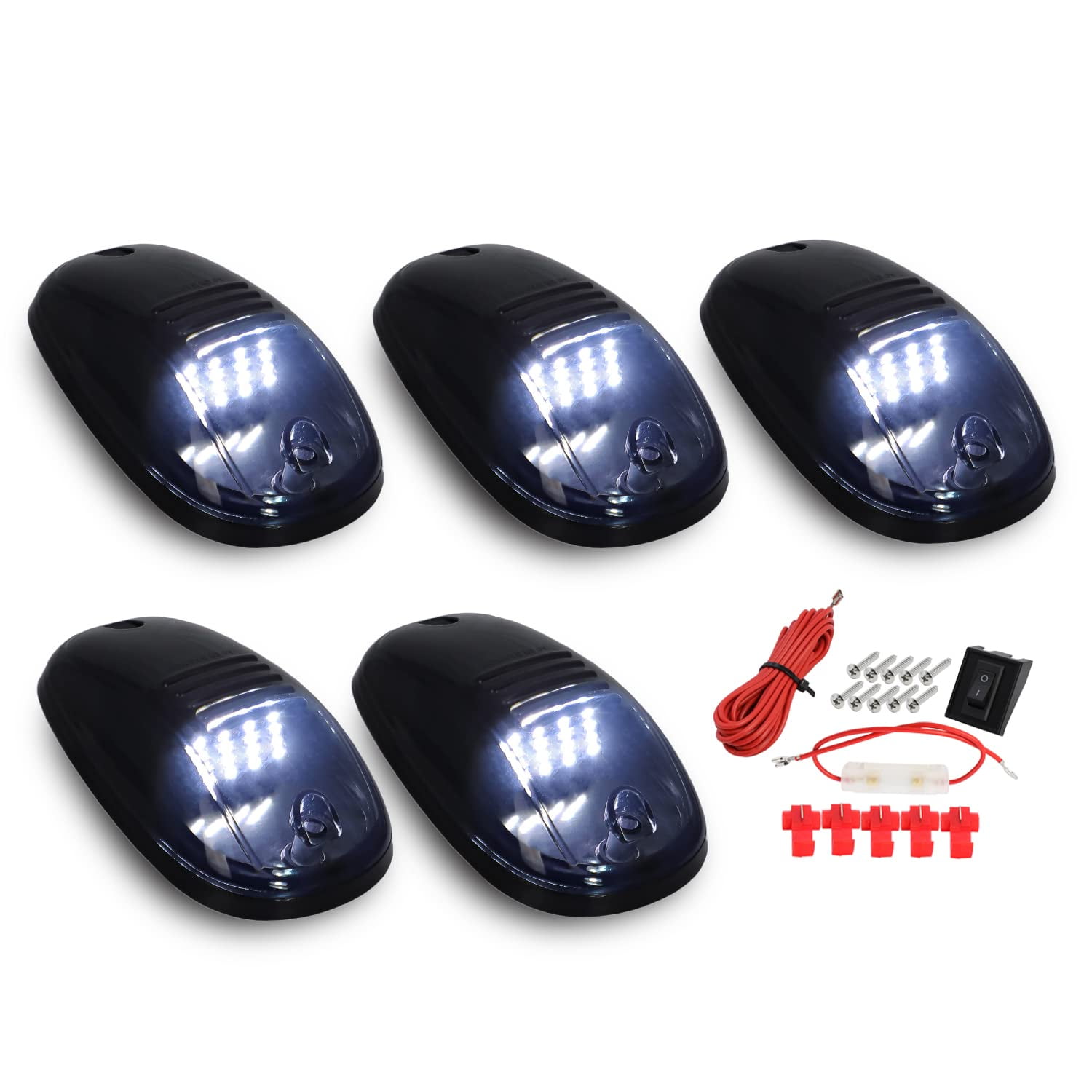LINKITOM Submersible LED Trailer MMF7 Tail Light Kit, Super Bright