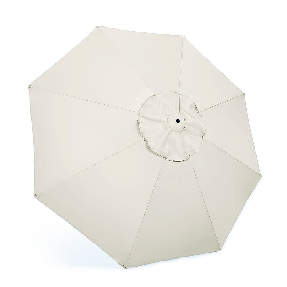 LINKPAL 9ft Market Table Outdoor Patio Umbrella Replacement Canopy Cover
