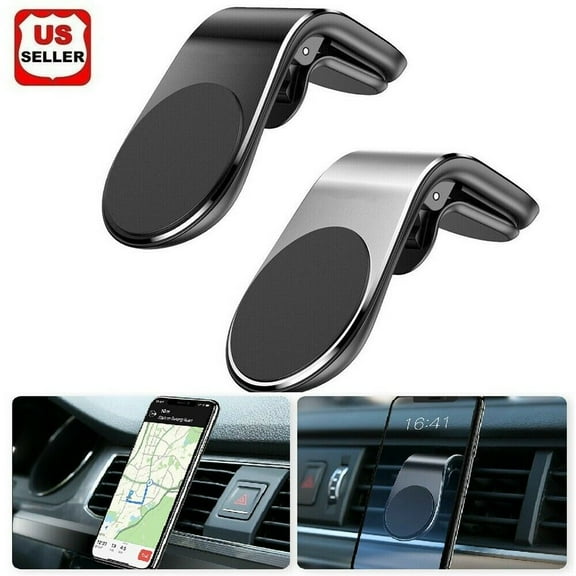LINKPAL Magnetic Car Phone Mount Universal Air Vent Clip Phone Holder Hands Free Car Phone Mount for iPhone 12/11 Pro Xs Max X XR 8 Plus, Samsung Galaxy