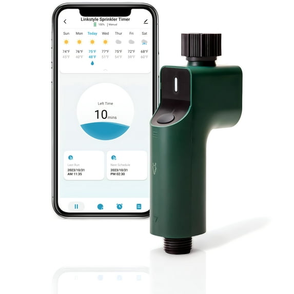 LINKSTYLE HYDROZEN 1-Zone WiFi Sprinkler & Watering Controller & Timer