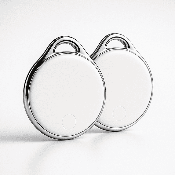 NIJITAG Smart Item Finder By LINKSTYLE — Unlimited Range with Apple Find My Network, Waterproof, iOS Only (2Pack)