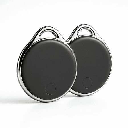NIJITAG Smart Item Finder By LINKSTYLE — Unlimited Range with Apple Find My Network, Waterproof, iOS Only (2Pack)