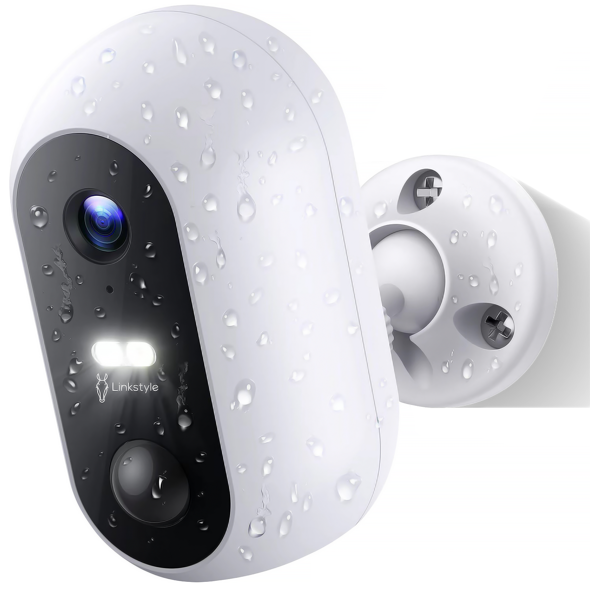 Geeni Vivid 2-Pack 1080p HD Smart Wi-Fi Security Cameras - Indoor, Night Vision, Alexa/Google Assistant