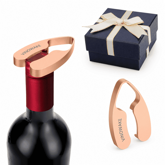 VINOWAKE Wine Bottle Foil Cutter, LINKSTYLE Foil Remover Wine Bottles Opener Accessory, Removes Foil Top Effortlessly for Wine Lovers, Gift for Father's Day