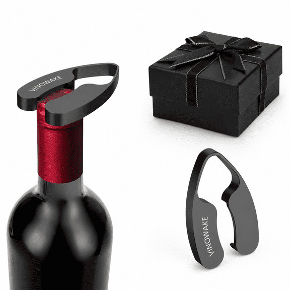 VINOWAKE Wine Foil Cutter Magnetic Design, LINKSTYLE Foil Remover Wine Bottles Opener Accessory, Removes Foil Top Effortlessly for Wine Lovers, Gift for Father's Day