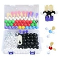 LINKTOR 323 PCS Molecular Model Kit for Organic Chemistry Learning
