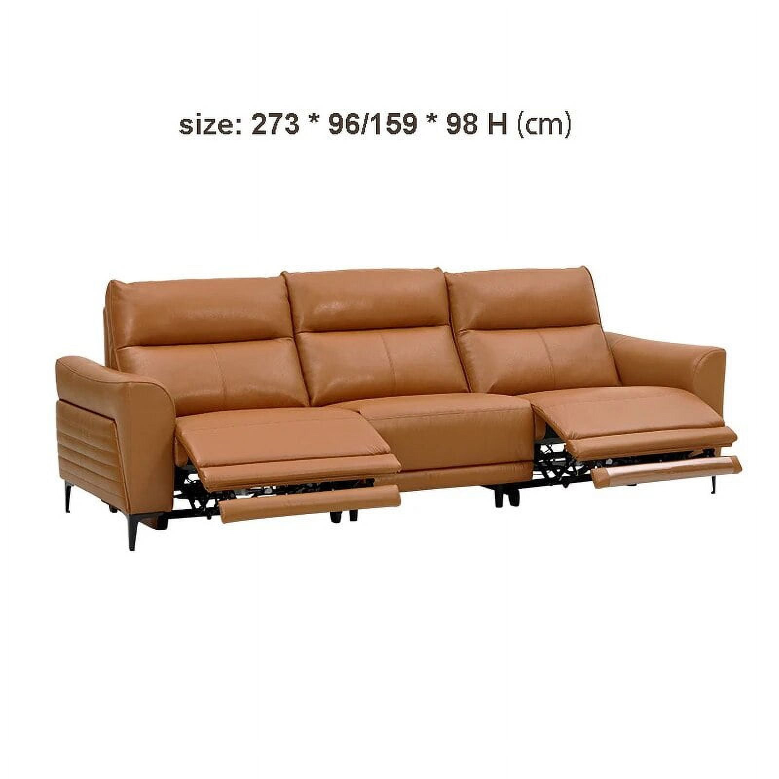LINLAMLIM Genuine Leather Sofa Cama Electric Reclining Sofa Set Leather Couch Theater Seats