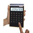 thumbnail image 1 of LINLIN 10 Digit Calculator Standard Business Desktop Calculator,Solar & Battery Power, 1 of 4