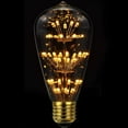 thumbnail image 1 of LINLIN 2 Pack Firework Light Bulb, 3W Retro Starry Light Bulb E27 Base Vintage Edison Dimmable LED Light Bulb Fairy Firework Decorative Light Bulb LED Light Bulbs, 1 of 8