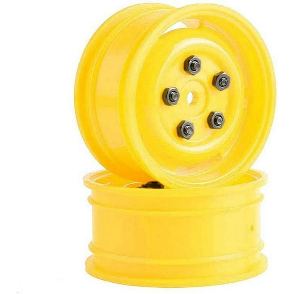 LINLIN 4PCS RC Crawler 1.9 inch Plastic Wheels Rims Compatible with 1/10 Axial SCX10 90046 Tamiya CC01 RC4WD D90
