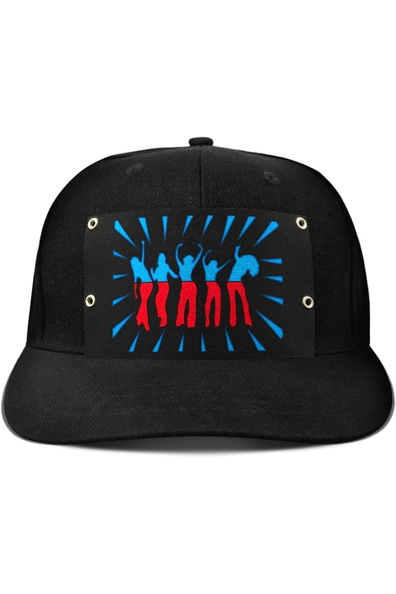 Baseball Cap, LED Hat Rave Light Up Sound Activated Baseball Cap for Men and Women