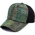 thumbnail image 1 of LINLIN Baseball Hat, Fashion Diamond Studded Baseball Cap Personality Rhinestone Cap Outdoor Sun Shade Cap for Men Women Peaked Cap Sports Cap, 1 of 6