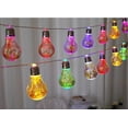 thumbnail image 1 of LINLIN Bulb String Lights, 20 LEDs Clear Bulb Lights Battery Operated Hanging Lights,LED Edison Bulb Fairy Lights Patio,Café Bars,Garden Bedroom Wedding Party Indoor Outdoor Decor, 1 of 8