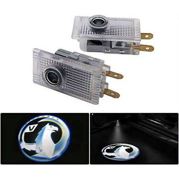 LINLIN Car Door Welcome Light 4Pcs Car Projection LED Projector Door Shadow Light Welcome Light Laser Emblem Logo Lamps Kit for Vauxhall Insignia 2009- (Color : B)