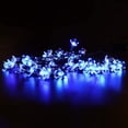 thumbnail image 1 of LINLIN Cherry Blossom Flower Light, 6.5M 30LED Solar Blossom Flower Lights Solar Garden String Lights with 8 Mode Waterproof for Home, Lawn, Wedding, Patio, Party Decorations, 1 of 8