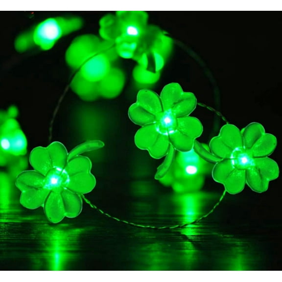 LINLIN Christmas Light String, 3M 20LED Funny Expression Light String Battery Operated LED String Lights for Outdoor Indoor Garden String Lights