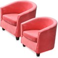 thumbnail image 1 of LINLIN Club Chair Slipcover, tub chair covers 2 piece, Universal Spandex Pattern Armchair Sofa Cover Cover Couch Slipcover for Living Room Club Bar Counter, 1 of 7