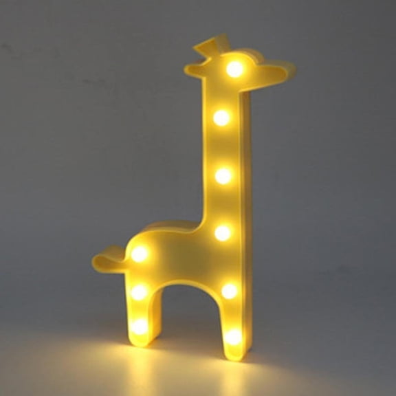 LINLIN Decorative Sign, Decorative Up in Lights Plastic Warm White Lights with Battery Operated LED Lights
