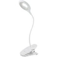 thumbnail image 1 of LINLIN Desk Lamp, Dimmable Led Ring Lights Clip on Light Reading Light USB Rechargeable 360  Flexible Gooseneck Book Light for Study, Reading, Work, Makeup, Fill Light, 5000k-6000K, 1 of 7