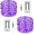 thumbnail image 1 of LINLIN Fairy String Lights, 2Pack 30m 300LED Copper Wire String Lights with 8 Modes LED String Lights USB Powered for Christmas Decoration, 1 of 9