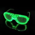 thumbnail image 1 of LINLIN Flashing LED EL Wire Glasses - Party Decorative Lighting Classic Gift Glow LED Light Up Party sunglasses, 1 of 9