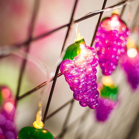 LINLIN Fruit String Lights, Lemon Slice Decor Lights Battery Operated Fairy String Light for Wall, Christmas, Nursery, Party