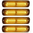 thumbnail image 1 of LINLIN LED Car Strobe Lights,Emergency Strobe Lights Universal Surface Mount Emergency Warning Hazard Flashing Strobe Light Bar for Off Road Vehicle, ATVs, Truck, 1 of 8