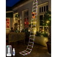 thumbnail image 1 of LINLIN LED Christmas Light, Christmas Decorative Ladder Lights with Santa Claus,USB String Lights With Remote for Window Garden,Wall, Xmas Tree Decor, 1 of 8
