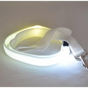 LINLIN LED Dog Leash, Light Up Dog Leash USB Light UP Rechargeable Nylon Dog Leash with 3 Mode Weatherproof