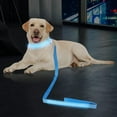 thumbnail image 1 of LINLIN LED Dog Leash and LED Dog Collar, USB Rechargeable Dog Lights Light Up Dog Collars Weatherproof Dog Leash 120cm, 1 of 7