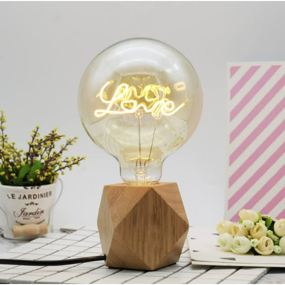 LINLIN LED Edison Bulb, LED Decorative Firework Light Bulb LED Filament Bulb Decorative Light Bulb Globe E27 110-130V 4W