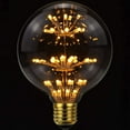 thumbnail image 1 of LINLIN LED Edison Bulb, LED Decorative Firework Light Bulb LED Filament Bulb Decorative Light Bulb Globe E27 AC85-265V 2300K, 1 of 5