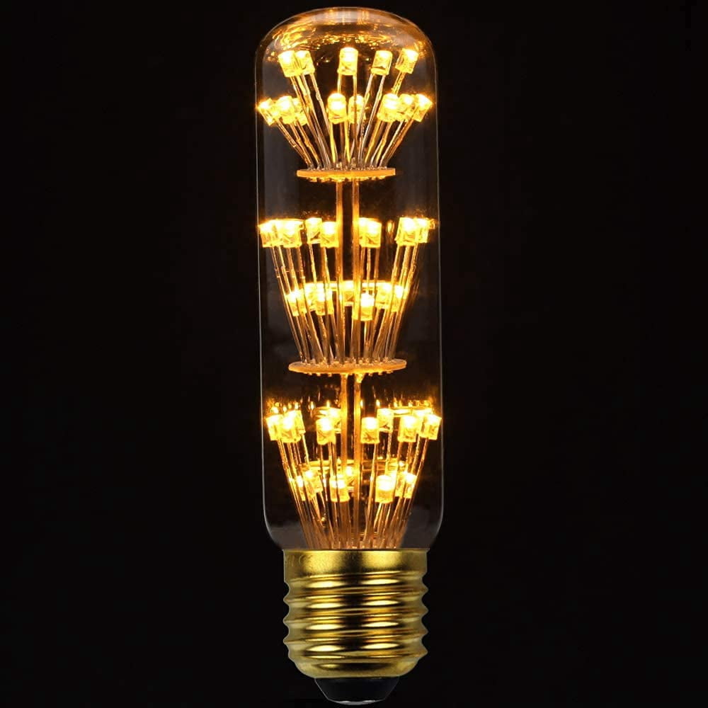 LINLIN LED Edison Bulb, LED Decorative Firework Light Bulb LED Filament ...