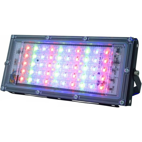 LINLIN LED Floodlight Outdoor, Super Bright 5000LM Outdoor Security Lights, IP66 Waterproof Flood Lighting Wall Light for Garage Patio Backyard