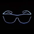 thumbnail image 1 of LINLIN LED Glasses, Light Up Rave Glasses LED Party Glasses Light Up Rave Glasses Battery LED Glasses for Halloween, 1 of 5