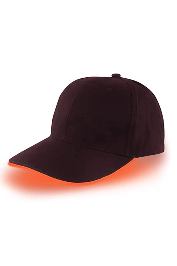 LED Hat, Men Women LED Baseball Hat Light up Hat Flash Glow Rave Party Cap Hip Hop Sports Flash Cap for Travel Party Club