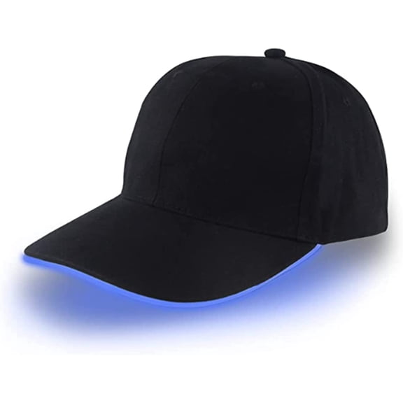 LINLIN LED Hat, Men Women LED Baseball Hat Light up Hat Flash Glow Rave Party Cap Hip Hop Sports Flash Cap for Travel Party Club