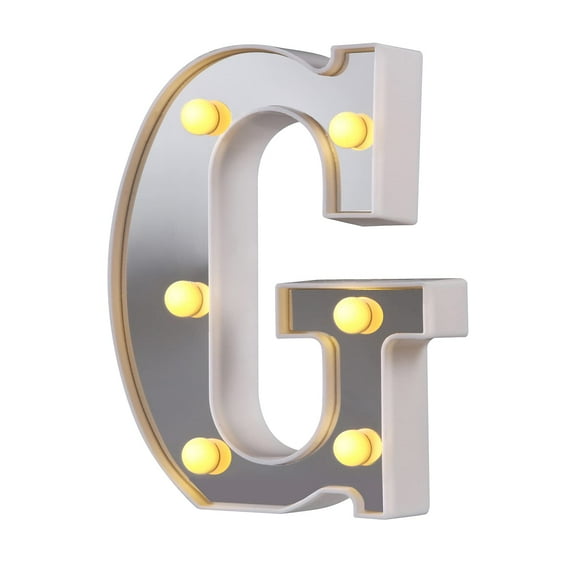 LINLIN LED Letter Lights, Alphabet Marquee Letters Sign LED Marquee Number Lights Sign for Night Light Christmas Valentine Wall Table Decor