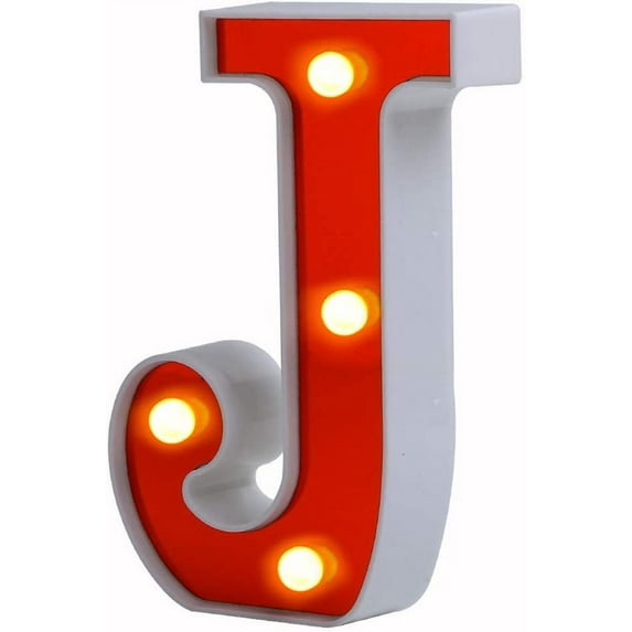 LINLIN LED Letter Lights, Alphabet Marquee Letters Sign LED Marquee Number Lights Sign for Night Light Christmas Valentine Wall Table Decor