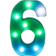 thumbnail image 1 of LINLIN LED Letter Lights, Alphabet Marquee Letters Sign LED Marquee Number Lights Sign for Night Light, 1 of 2