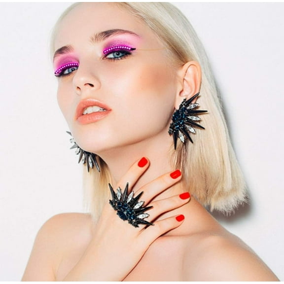 LINLIN LED Light False Eyelashes, LED Eyelashes Waterproof LED Light Eyelash Fake Eyelashes Shining Charming Eyelid Tape