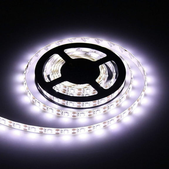 LINLIN Led Strip Lights Battery Operated, SMD3528 2M 120LED Strip Light Waterproof IP65 Flexible Strip Light Ribbon Light for Cupboard Cabinet Home Decoration
