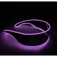 thumbnail image 1 of LINLIN Light Up Glasses, LED Party Glasses Luminous Glasses Visor Glasses Light Up Rave Glasses for Party, 1 of 4