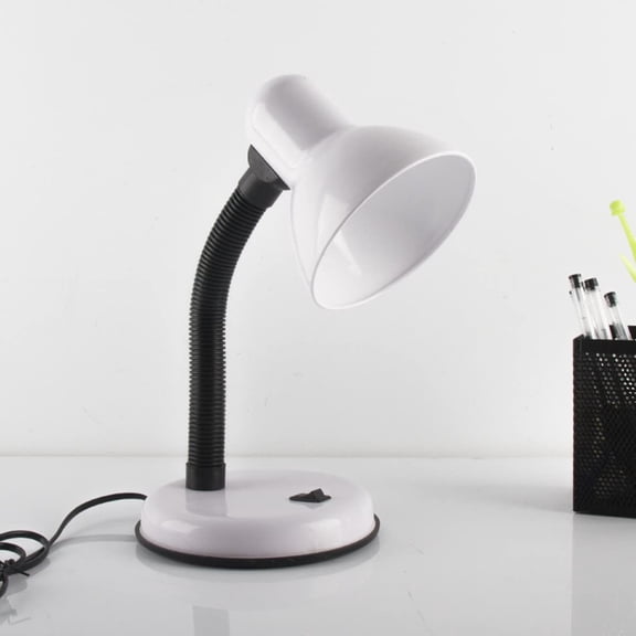 LINLIN Metal Desk Lamp, Eye-Caring Table Lamp, Study Lamps with Flexible Goose Neck for Working, Studying, Reading