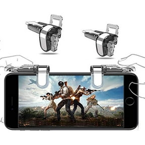 LINLIN Mobile Game Controller, PUBG Mobile Controller,Shooter Sensitive Controller Joysticks Aim & Fire Trigger Keys for Knives Out/Rules of Survival