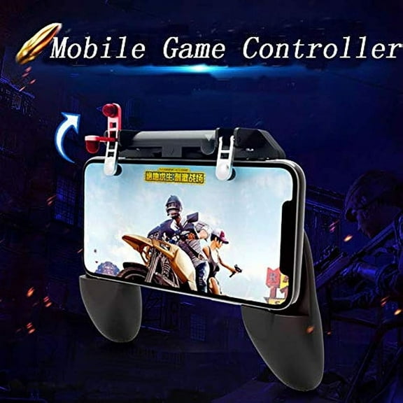 LINLIN Mobile Game Controller,PUBG Mobile Controller,Shooter Sensitive Controller Joysticks Aim & Fire Trigger Keys for Knives Out/Rules of Survival
